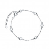 Bratara argint cu pietre DiAmanti Z1815BR_W-DIA